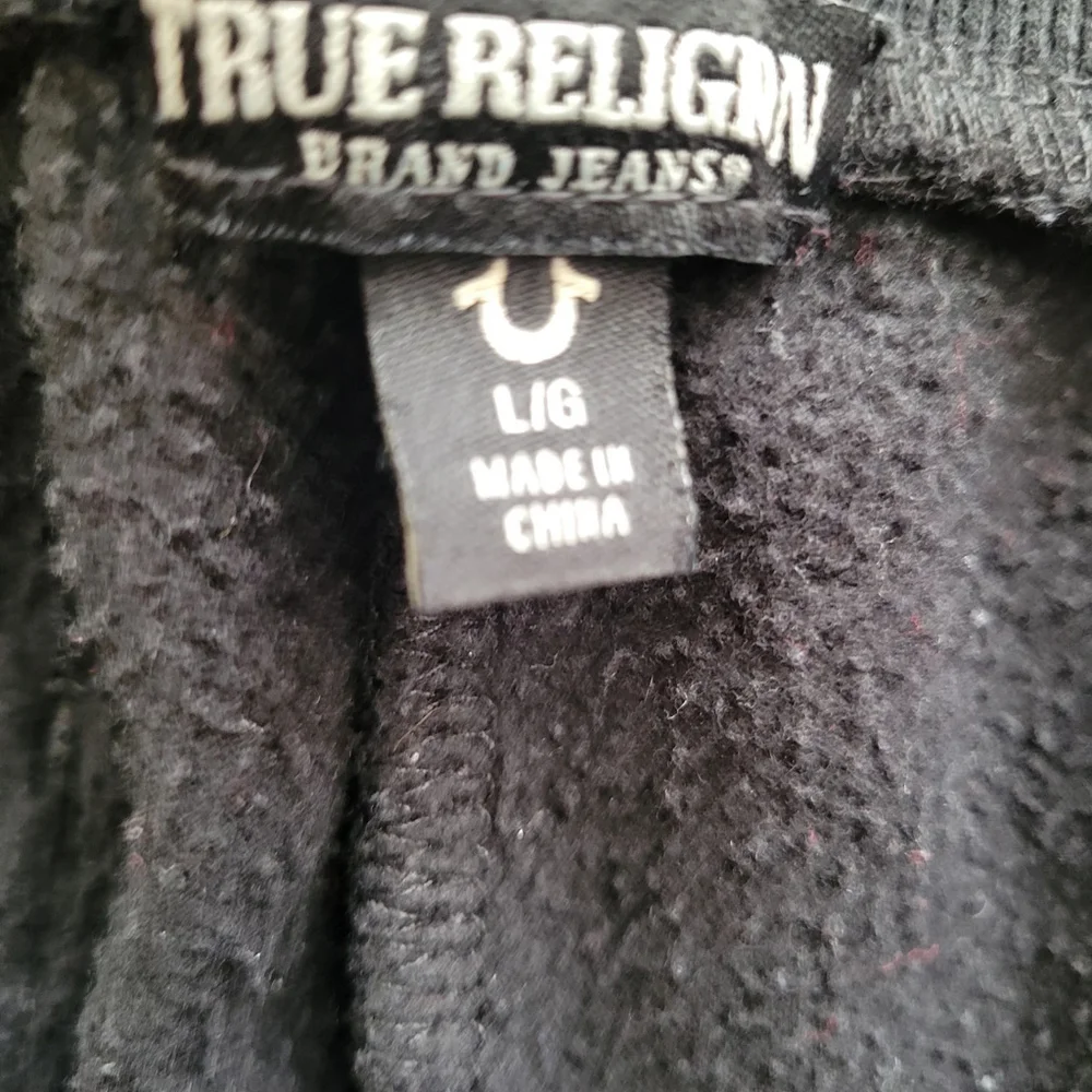 True Religion FOIL HS CWP Jogger Black Size Large Girls Waist 32